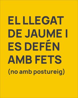 💪💪Defensem el llegat de Jaume I: més cultura, més llengua pròpia i més justícia.  Perquè la història del nostre poble no es defensa amb postureig i fotografies, sinó amb fets i polítiques de veritat.  #compromis #anyjaumei  #torrent