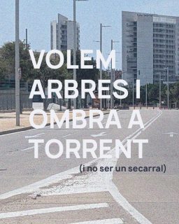 🌳 Mentre Torrent es desfà de calor, l'Ajuntament planta arbrets de decoració.  A Sant Valerià i Germanies han tingut l'oportunitat de plantar arbres que realment donaren ombra, i han triat tarongers que trigaran anys a fer copa i mai en faran prou per a un carrer castigat pel sol.  Tot això, en una ciutat que no arriba als mínims internacionals de cobertura verda (regla 3/30/300).  Dijous portem al Ple la nostra Moció de Cobertura Verda: protecció de l'arbrat adult, auditoria de cobertura per barris i un pla d'ombra de proximitat.  Perquè l'ombra no és un caprici, és salut pública.  #Torrent #CompromísTorrent #Arbres #Compromis